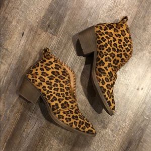 Leopard Booties